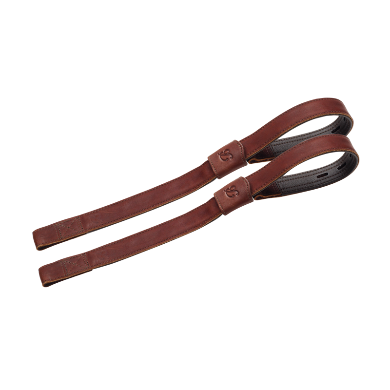 Bates Webbers Stirrup Leathers Classic Brown -1